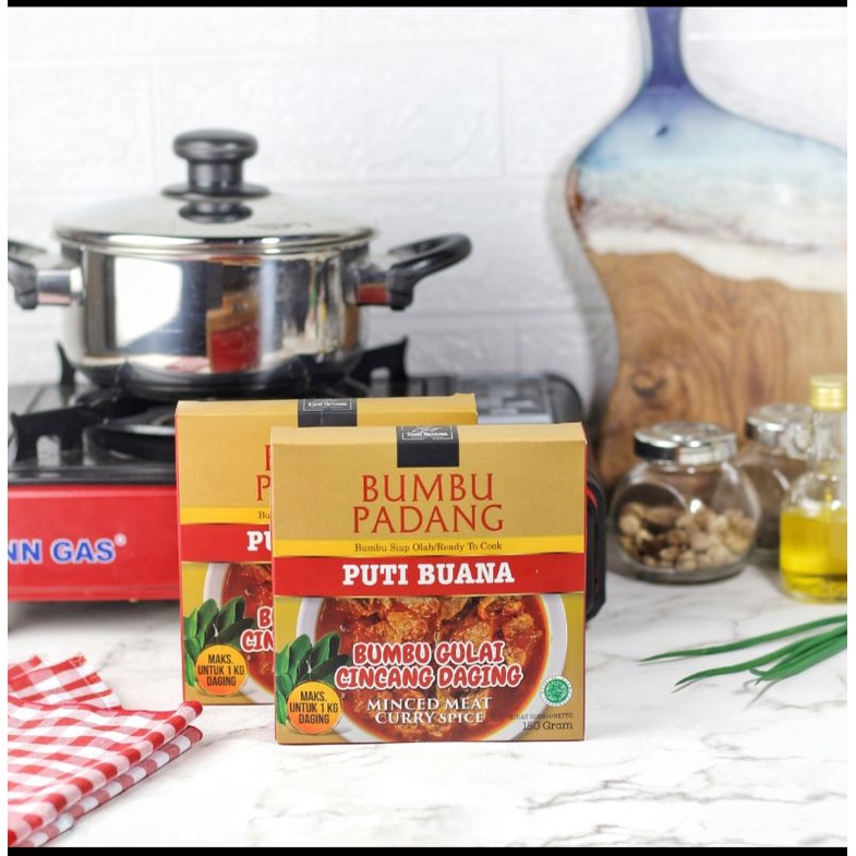

Bumbu Cincang Daging 200 gram Praktis Otentik Khas Padang