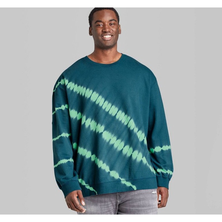 O.use Sweater Jumbo Green Bigsize Original - Sweatshirt Pria Branded