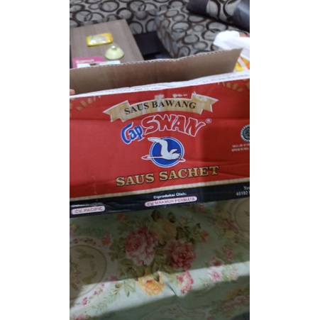 Saos Sambel Saset / Saos Swan /Saos Bawang /Saus Enak