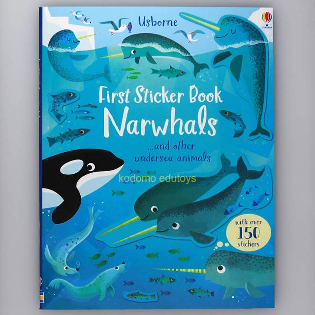 

Usborne First Sticker Book Narwhals ...and other undersea animals