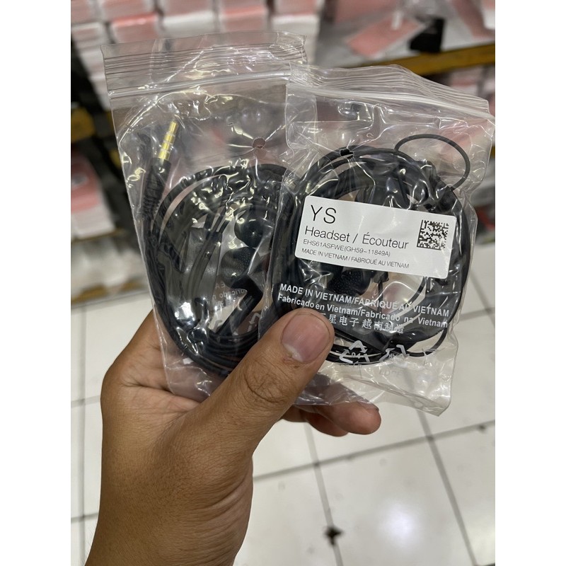 Headset earphone J1 Ace Hs330 Ori BLACK