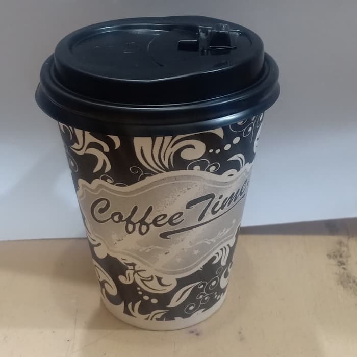 Paper cup Handel/ Papercup Handel / Gelas kopi Handel Uk.8oz + LID