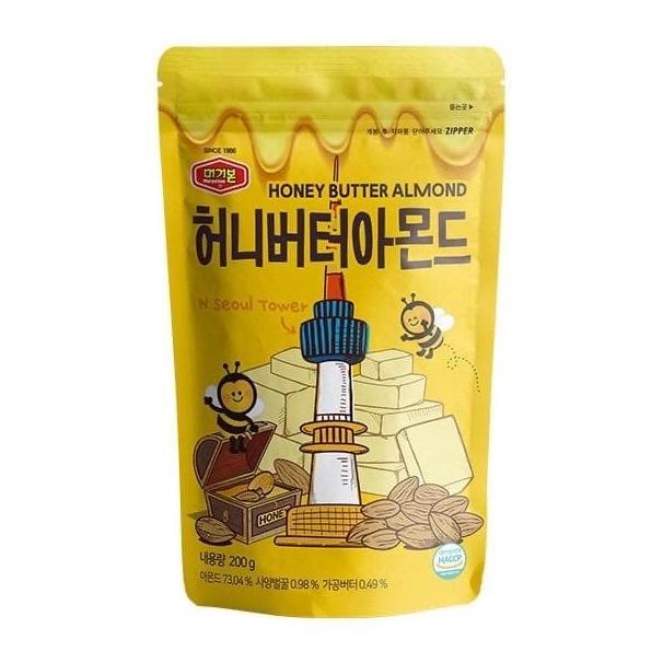 

&<&<&<&] Murgerbond Honey Butter Almond 200gr . kacang almond korea