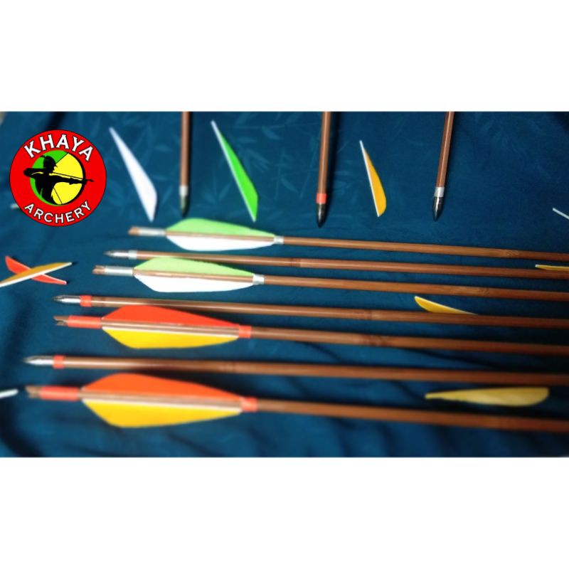 Arrow Bambu Tonkin SORTIR Berat dan Spine
