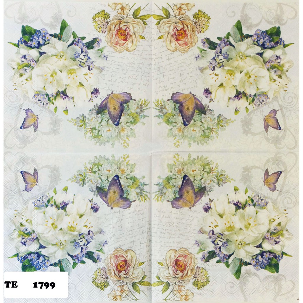 TISU DECOUPAGE EROPAH 33X33 CM TE 1799 TTS