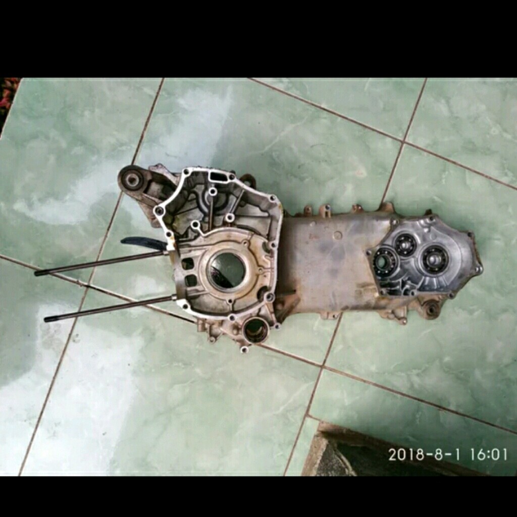 Blok Crankcase Blok Karter Kiri Yamaha Mio M3-Mio z-Fino Fi 125 Soul Gt Blucore original