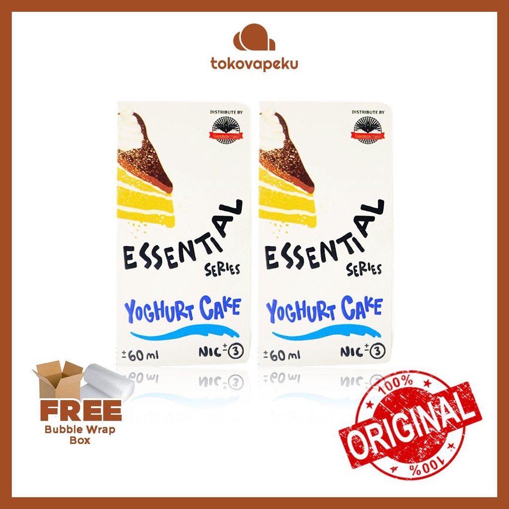 ESSENTIAL SERIES YOGHURT CAKE ESSENTIAL 60ML by SOG