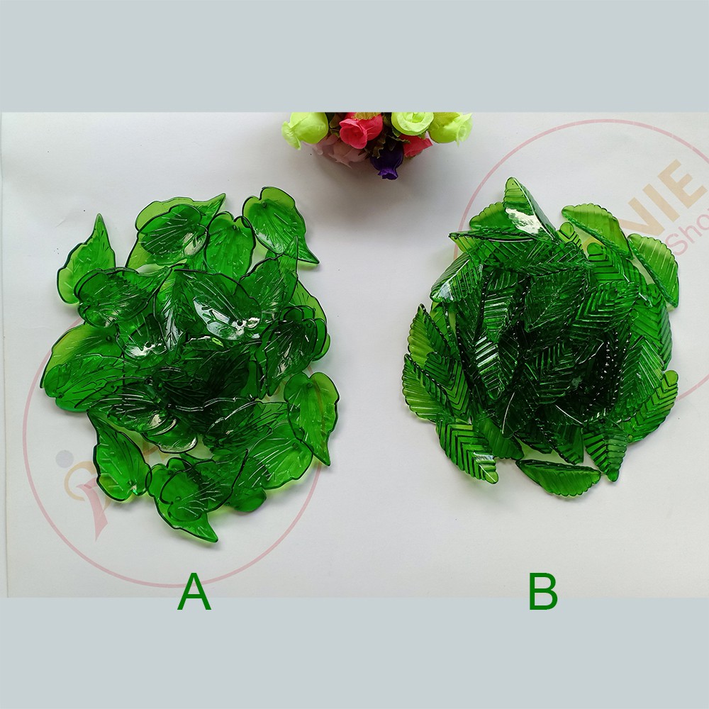 

Daun bening hijau 12 pcs