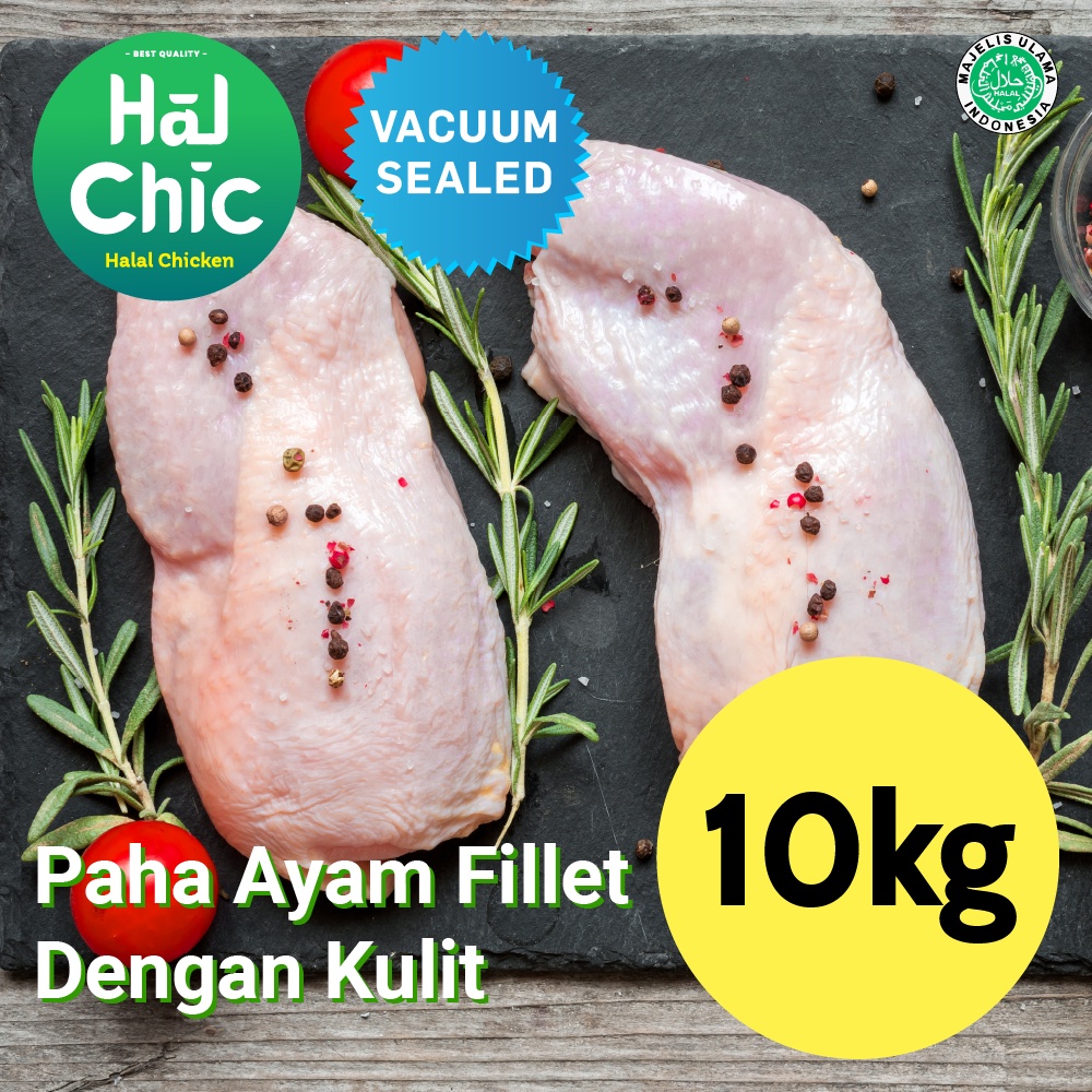 

Paha Ayam Fillet Dengan Kulit 10 Kg HalChic