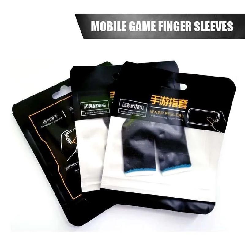 Sarung Jempol Jari Controller PUBG Anti Keringat Mobile Legend Sarung Jempol Gaming Kanan & Kiri-1