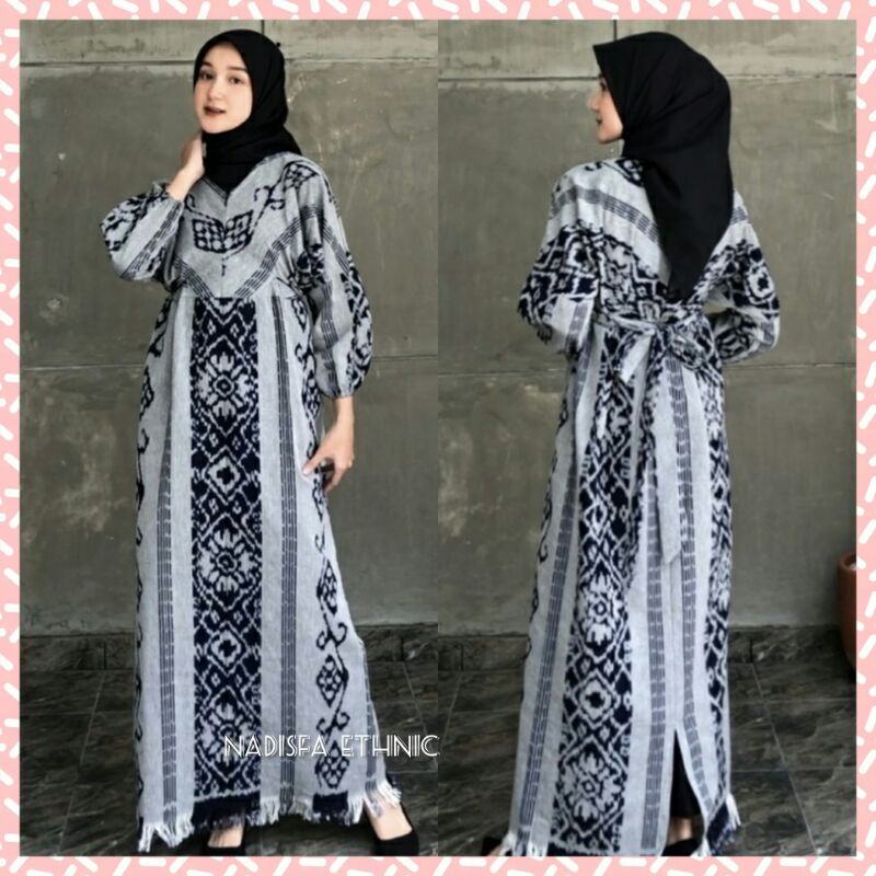 NADISFA GAMIS TENUN COUPLE TERBARU 2022 BAJU COUPLE TENUN JEPARA