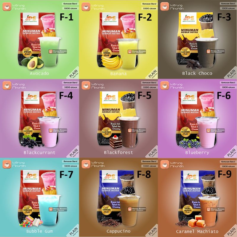 

bubuk minuman JPS plain