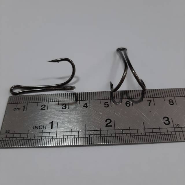 Double hook mirip pachinko Size  1/0