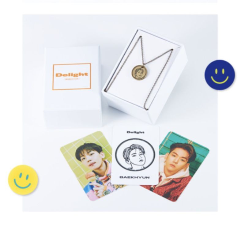 Ready Stock Pendant Nordic Gold Necklace Baekhyun