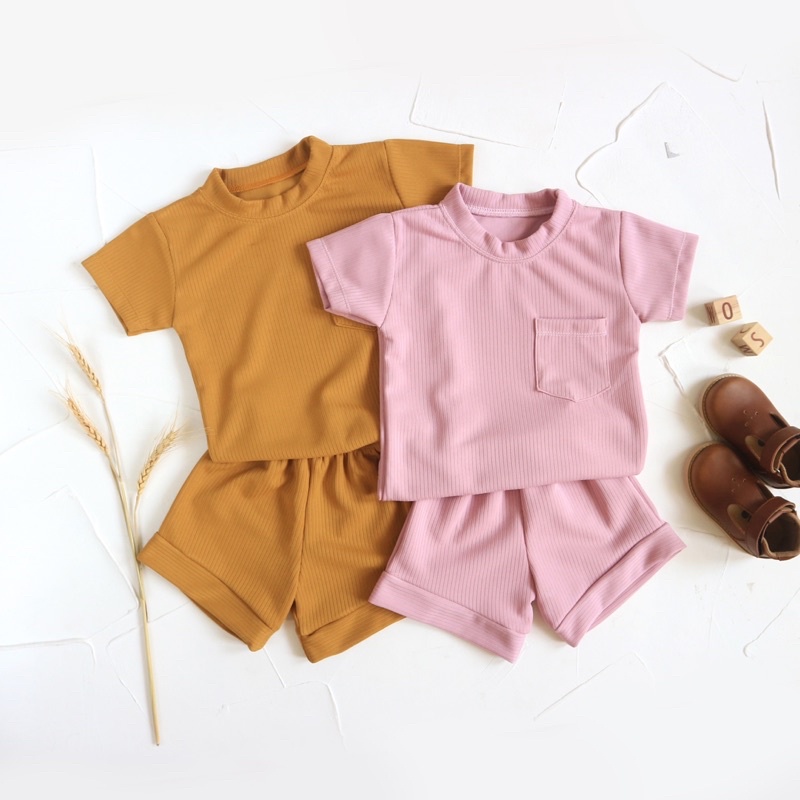 LITTLECAIM - DANZEL SET | setelan baju anak unisex