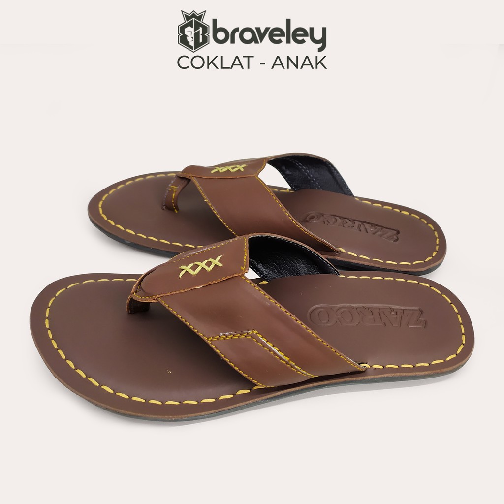 SANDAL ANAK LAKI LAKI JEPIT SOL JAHIT BRAVELEY ANAK COWOK