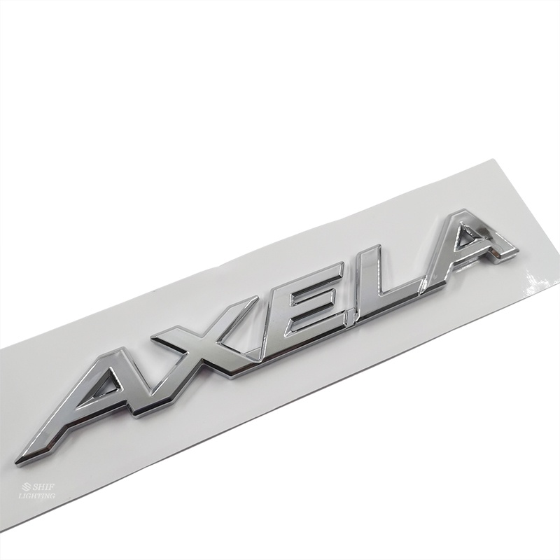 1pc Stiker Emblem Tulisan ALEXA Bahan ABS Untuk Dekorasi Mobil MAZDA 3 AXELA