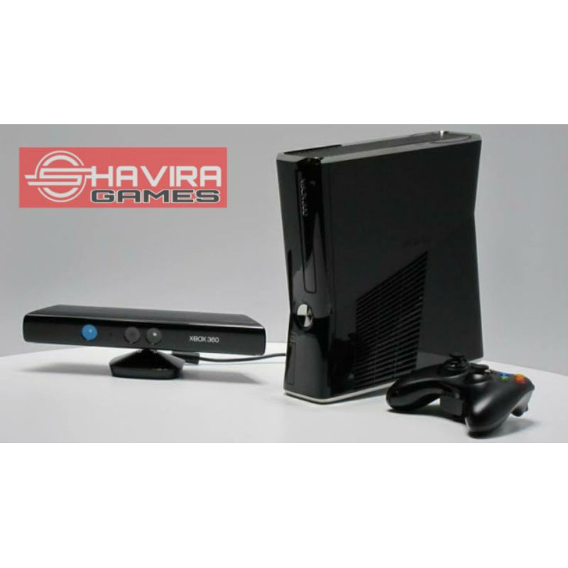 XBOX SLIM 360 RGH 250 GB FULL GAME +KINECK