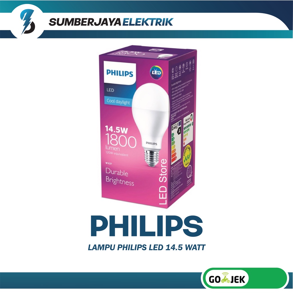 Led Philips 14,5 Watt MyCare - Lampu Philips 14,5 Watt Led Bulb