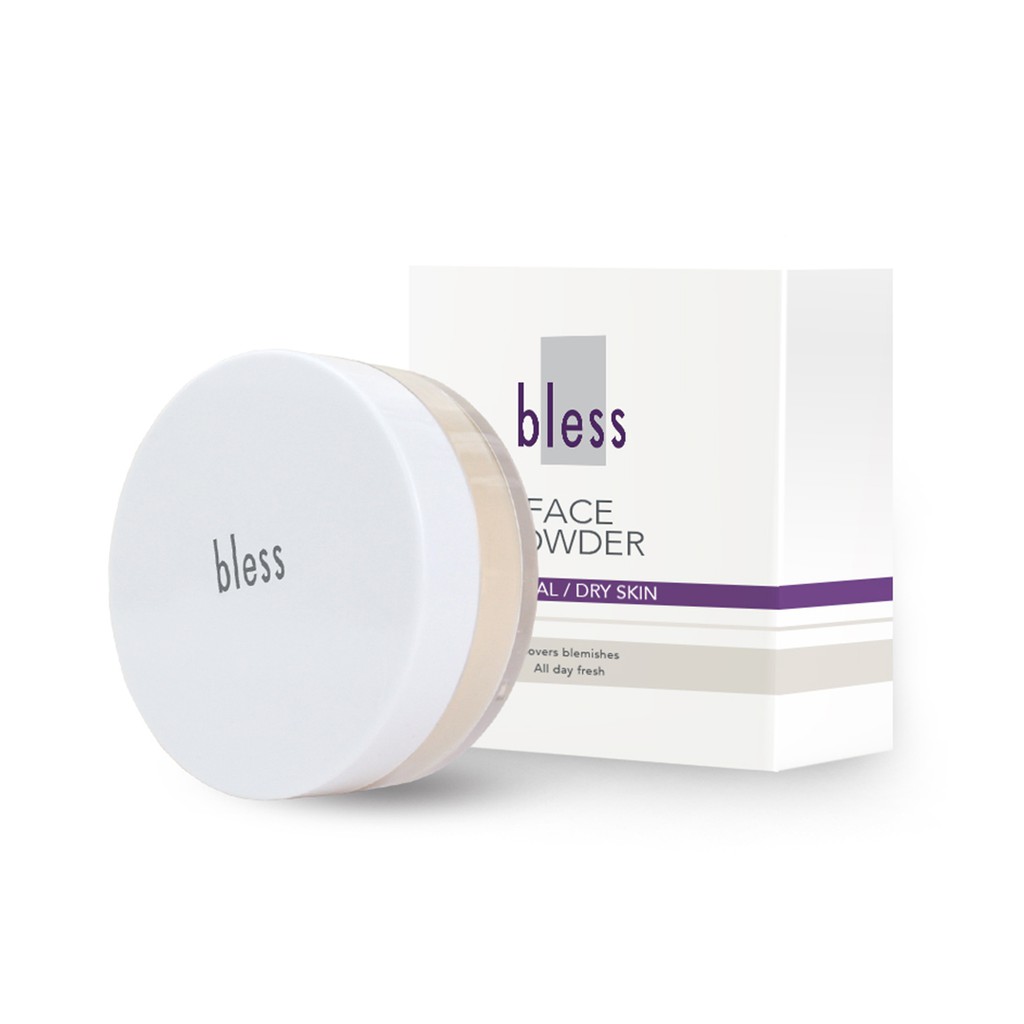 Bless Face Powder / Bedak Tabur Bless / Bedak Tabur Bless / Untuk Memulas Wajah Yang Segar