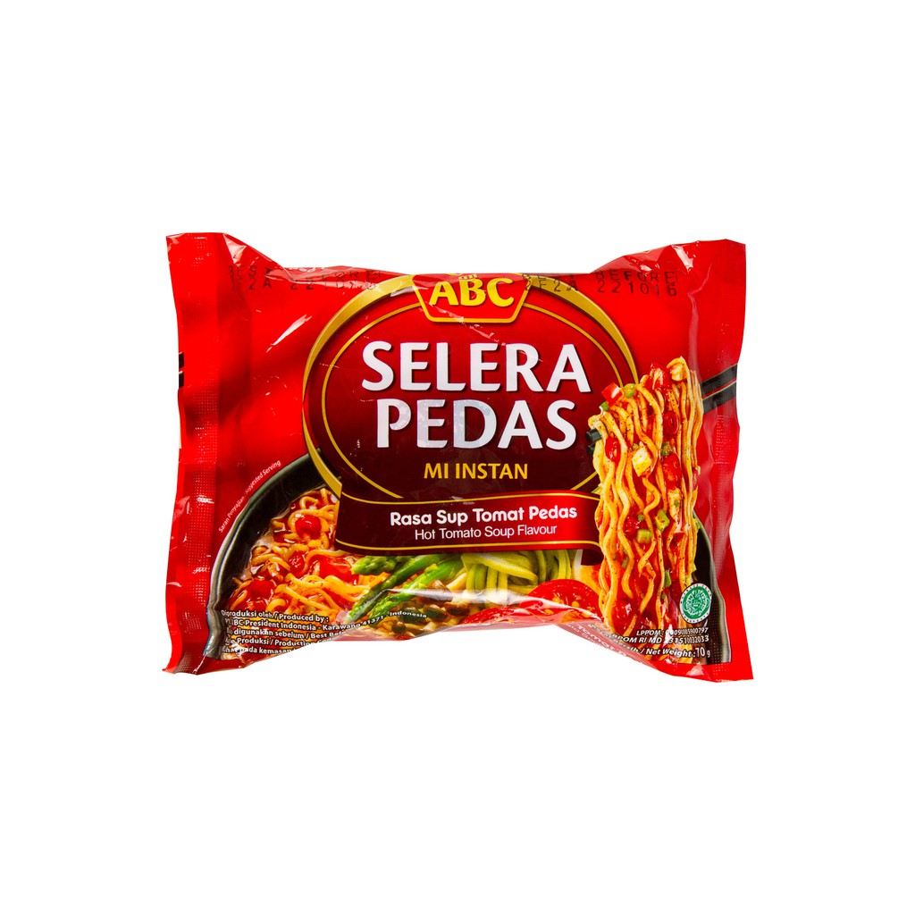 

ABC Mie Rasa Sup Tomat Pedas 70gr Pak - Farmers Market