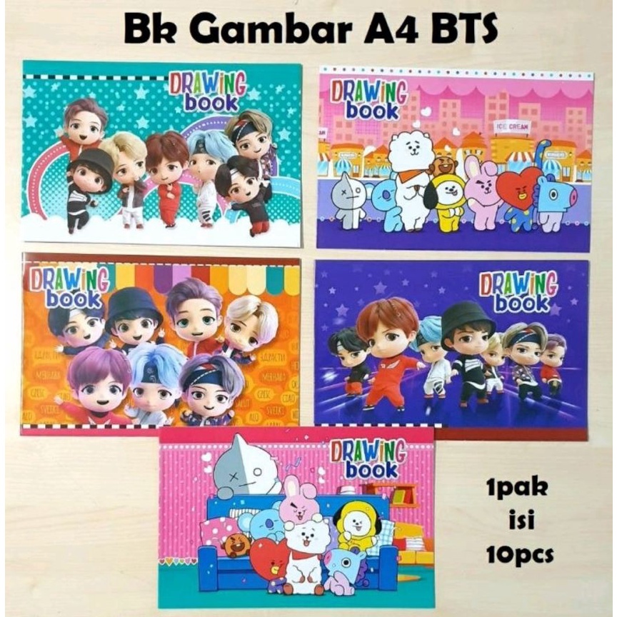 

tyvf Buku Gambar DODO A4 / [1 Pak Isi 10 Buku]