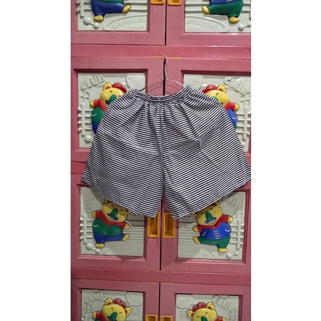 celana distro remaja dewasa loreng hitam putih