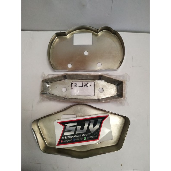 COVER SPIDO KOSO RX2N/RX1N/KTM CHROME MURAH