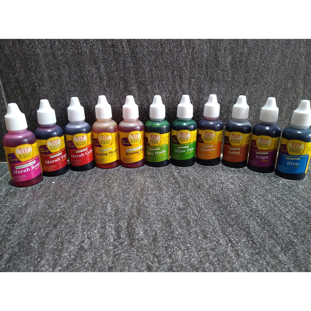 

PEWARNA MAKANAN KOEPOE 30ML