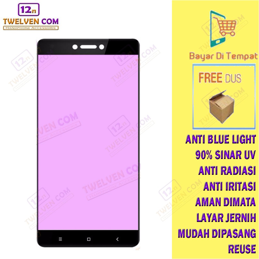 ANTI BLUE TEMPERED GLASS Xiaomi Redmi 4a Redmi 4x Redmi 5 Redmi 5 Plus Redmi 5A Redmi 6 Redmi 6a Redmi S2