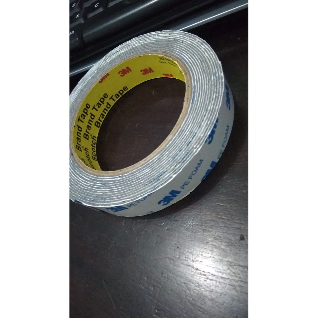 

Double tape busa lakban perekat seal tape lem doble tape warna random