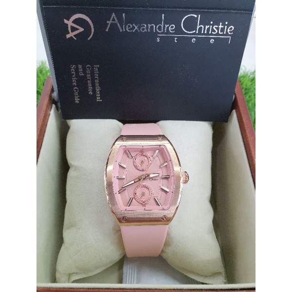 alexandre christie 2944bf rosegold wanita
