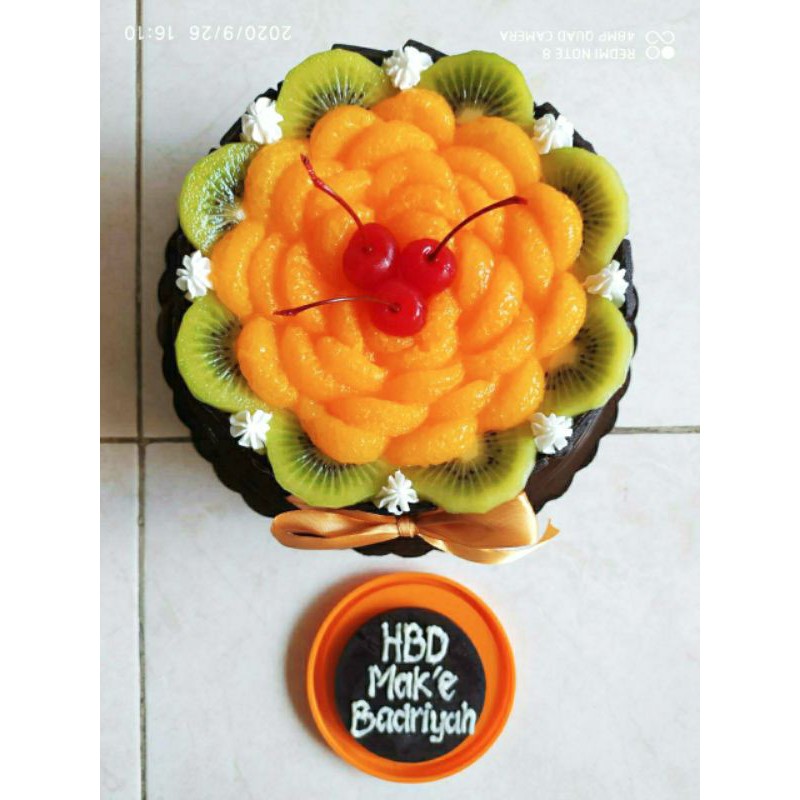 

PROMO ! ICE CREAM TART, Model Fruit Tart G, 16 cm, Tart Dalamnya 100% Ice Cream Tanpa Kue