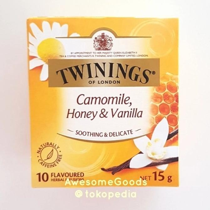 

[ COD ] Twinings Camomile Honey & Vanilla 10 Tea Bags TERBARU Kode 394