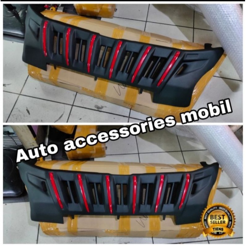 Grill Apollo Xpander Cross list merah