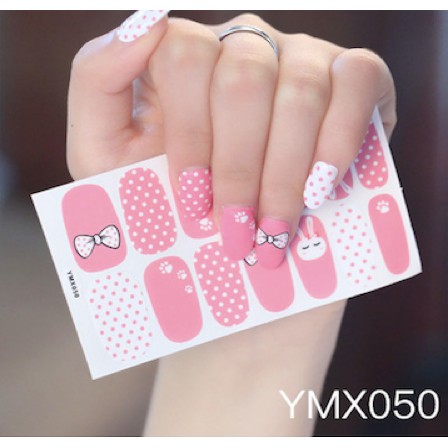 14Pcs/Stiker Kuku Murah / Nail Art Sticker / Nail Art Stiker / Nail Art &amp; Sticker YMX Series V2