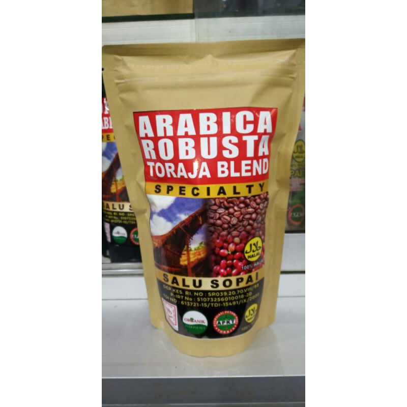 

KOPI ARABIKA ROBUSTA TORAJA BLEND