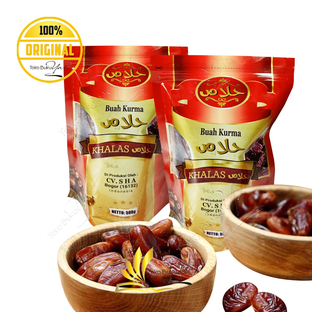 Kurma Khalas Golden Dates 500 gram