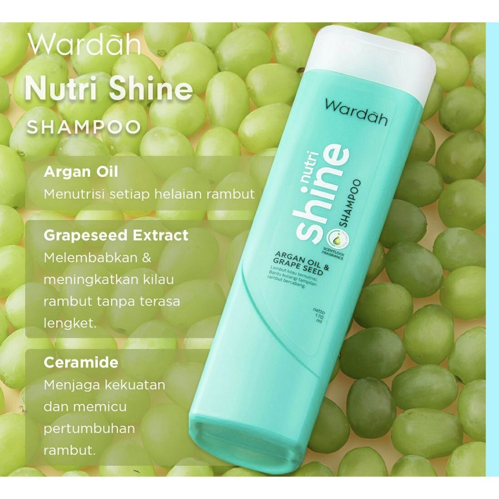 Wardah Shampoo 170 ml