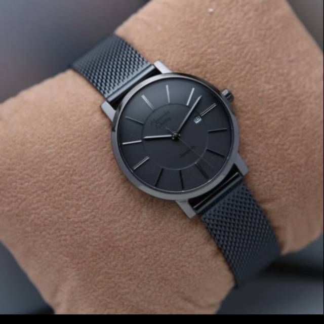 Jam wanita ALEXANDRE CHRISTIE AC8628 FULL HITAM