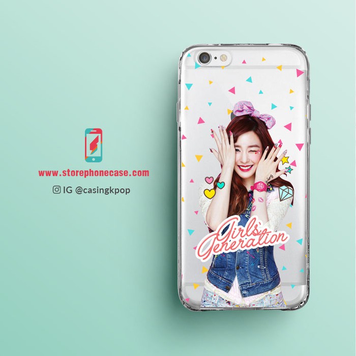 Casing Handphone KPOP TIFFANY SNSD GIRLS GENERATION BABY G CLEAR