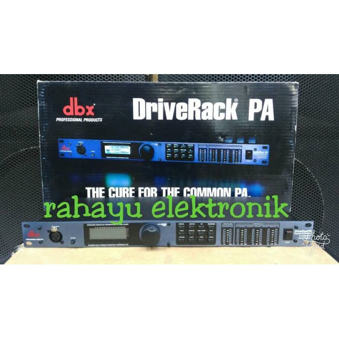MURAH SPEAKER MANAGEMENT DBX PA   DRIVE RACK DBX PA MANAGEMENT