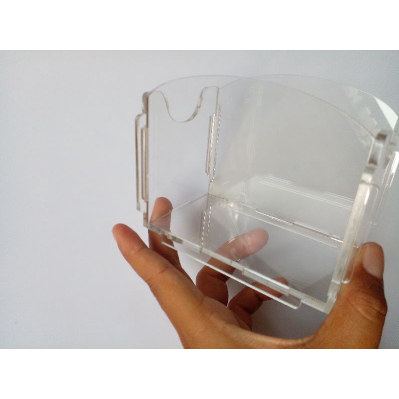 Akrilik Kotak Kartu Antrian