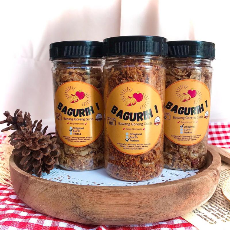 

BAGURI (BAWANG GORENG GURIH) 110GR