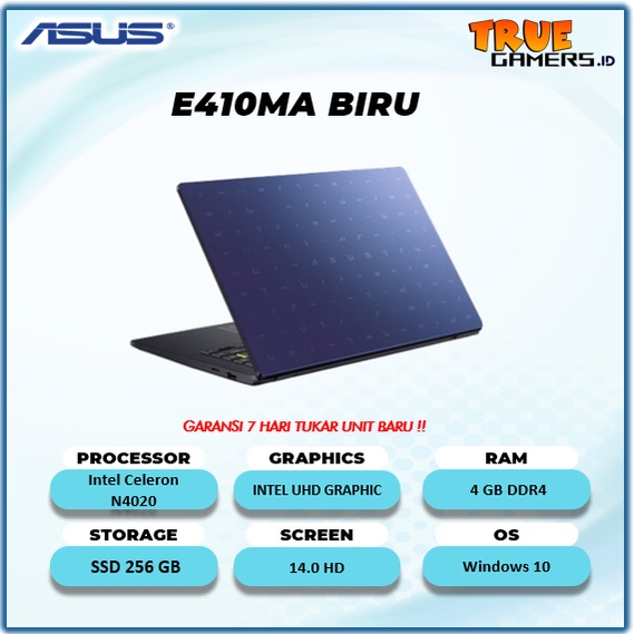 Laptop Asus Vivobook E410MA&L510MA N4020 4GB 128GB-512GB Win10 14.0