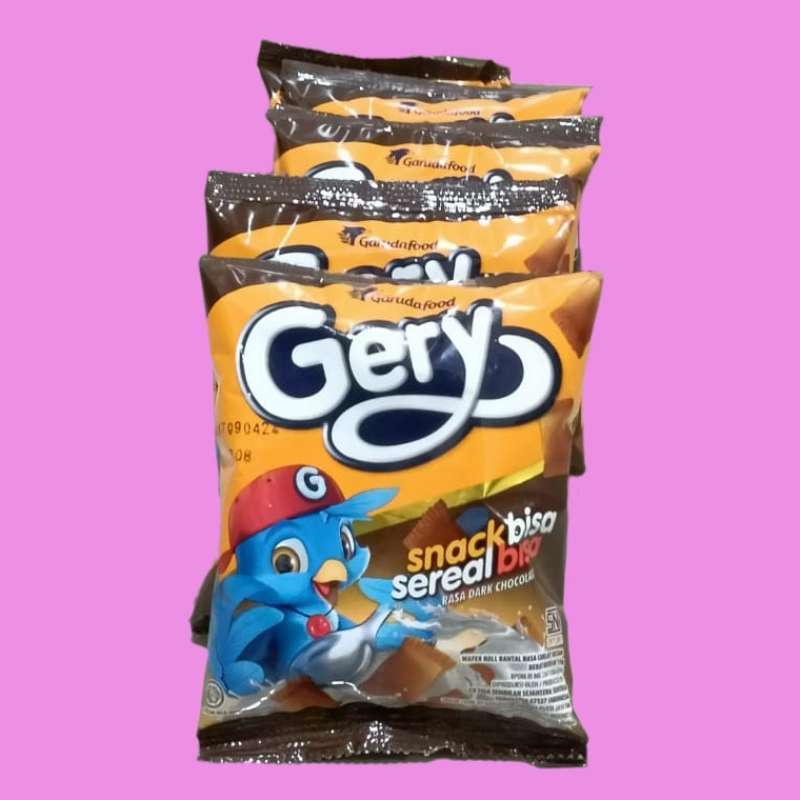 

Gery Snack & Sereal Pillow Coklat [8grx10pcs/renceng]