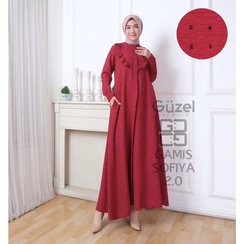 GAMIS SOFIYA TERBARU 2022//GAMIS KONDANGAN KEKINIAN//DRESS WANITA MUSLIM//BUSUI FRIENDLY//WHUDU FRIE