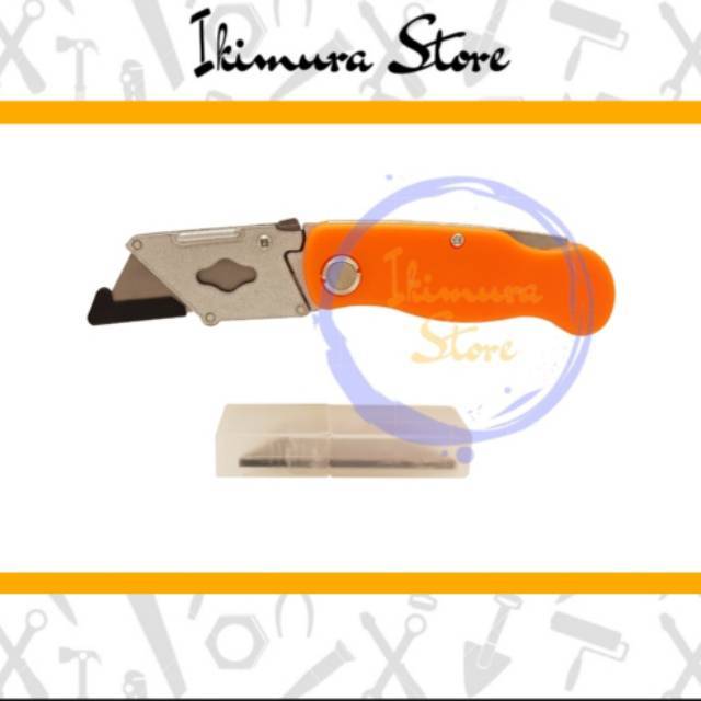 Pisau Cutter Lipat Foldable Knife FREED Kater Gypsum Heavy Duty