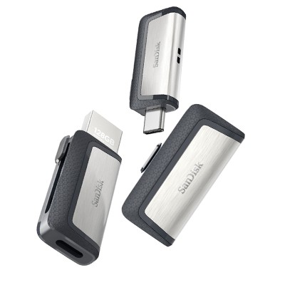 Flashdisk Sandisk OTG USB Type C 16GB USB 3.1 Ultra Dual Drive