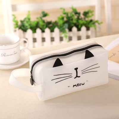 

ALAT TULIS CUTIE Korea Kawaii Cat Pensil Kasus Alat Tulis kantor tas Penyimpanan Kotak Pena tas